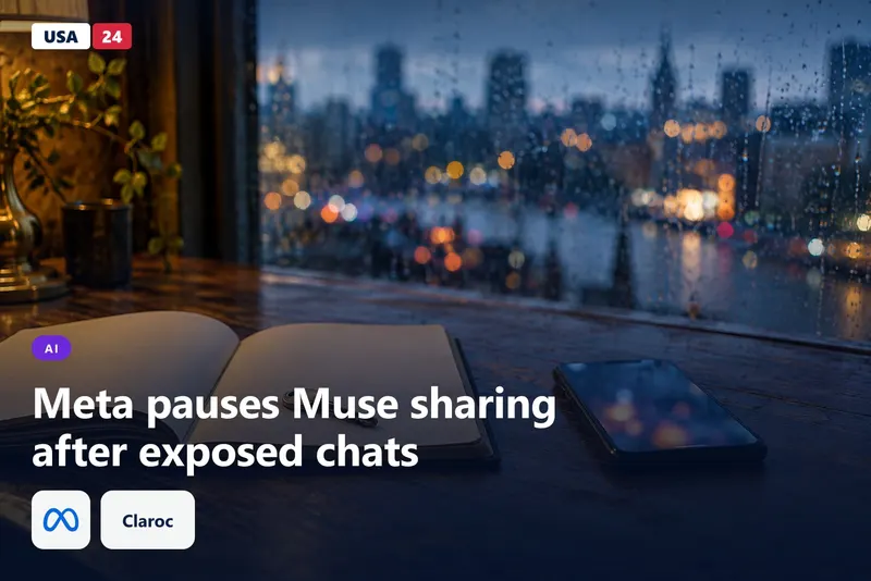 Brass key on an open ledger beside a glowing smartphone, with a rain-streaked window and blurred city lights at dusk.