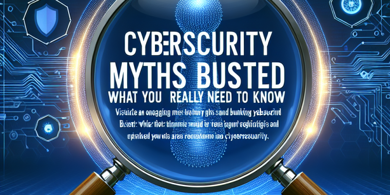Cybersecurity Myths Busted: What You Really Need to Know