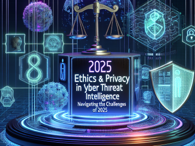 “Ethics and Privacy in Cyber Threat Intelligence: Navigating the Challenges of 2025”