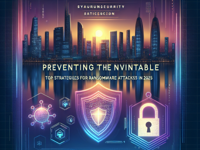 Preventing the Inevitable: Top Strategies Against Ransomware Attacks in 2025