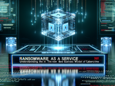 Ransomware as a Service in 2025: Understanding the New Business Model of Cybercrime