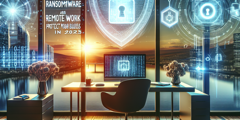 Ransomware and Remote Work: Protecting Your Business in 2025